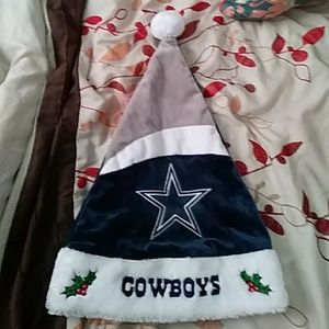 Cowboys Christmas hat